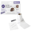 Vrečke za Cake Pops s srebrnimi trakovi 150/1