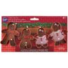 Set 4 modelčkov za izrez - gingerbread družina (Wilton)