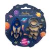 Modelčka za izrez - astronavt in raketa