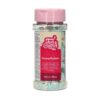 Funcakes posip snežinke (belo modre) 50g