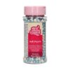 Dekorativne perlice FunCakes - modro bele 60g
