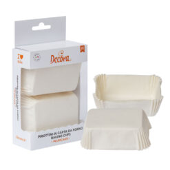 Papirčki za pecivo beli 36 kom. (Decora)