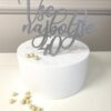 Cake topper Vse najboljše 40 - različne barve