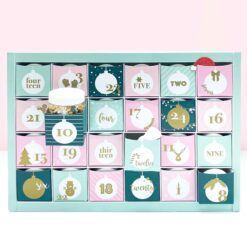 Adventni koledar Happy sprinkles roza/mint 2026 - slika 5