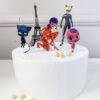 Cake topper tisk na pleksi Miraculous