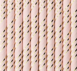 Alternative view of Slamice - roza zlate (Partydeco)