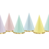 Papirnati klobučki - pastelni mix