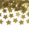 Konfeti top - zlate zvezdice