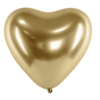 Balon srček - zlat