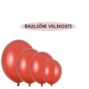 Balon strong metalno rdeč (Metallic Poppy Red) - različne velikosti