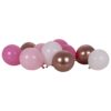 Baloni Ginger Ray, komplet 40 kom. - roza & rose gold, 12 cm