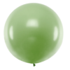 Balon okrogel - zelen (Pastel Green), 1m