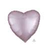 Balon folija srček - roza, 45 cm