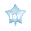 Balon folija - zvezda modra It's a boy