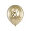 Baloni 50 - zlati (6kom.)