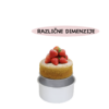 Okrogli pekač z odstranljivim dnom, višina 7,6 cm (PME) - različne dimenzije
