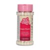 Dekorativne perlice FunCakes - bele perlice large