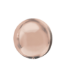 Balon folija - okrogel rosegold