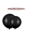 Balon črn - različne velikosti