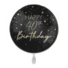 Balon folija  - Happy 40th Birthday (Ginger Ray)