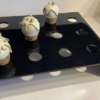 Stojalo za mini kornetke črno