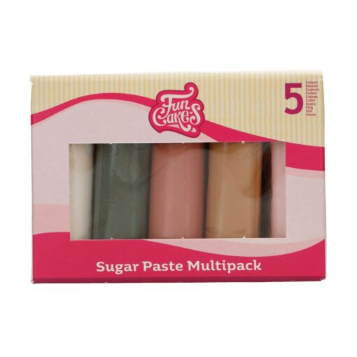 Sladkorna masa - komplet svetlikajočih odtenkov (Funcakes)