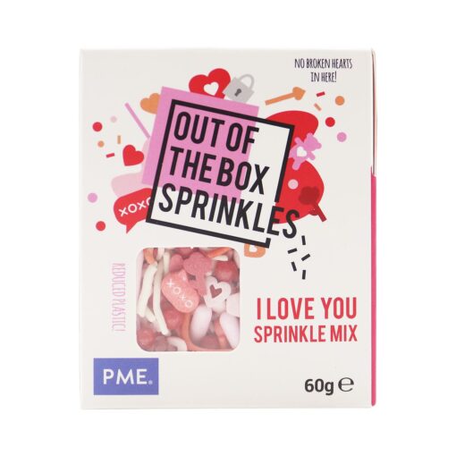Dekorativni mix Out of the Box Sprinkles - I Love You (PME)