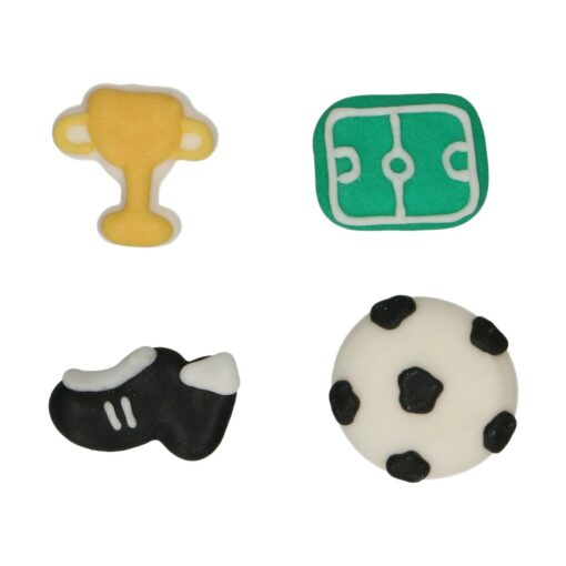 Sladkorna dekoracija nogomet žoge (Funcakes) - Image 2