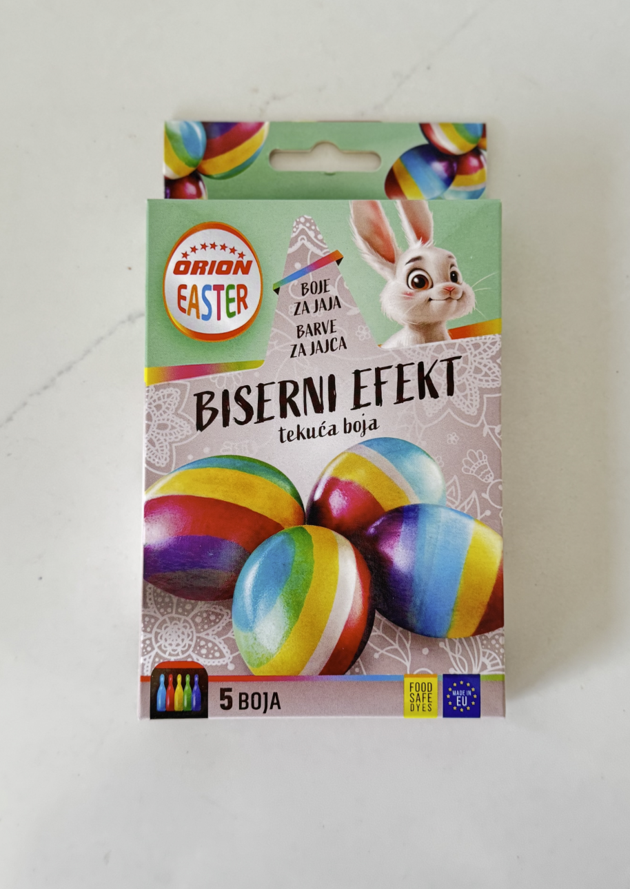 Tekoča barva za pirhe z bisernim učinkom - Orion