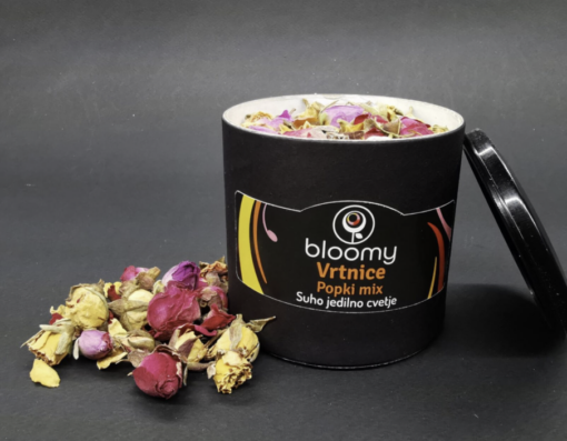 Jedilno cvetje Bloomy – Vrtnice popki mix - Image 2