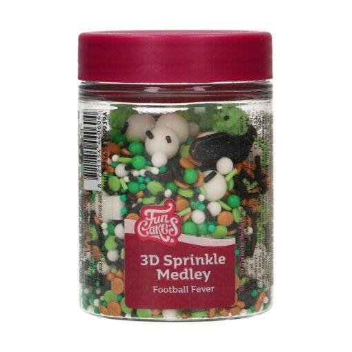 Dekorativni mix FunCakes - Football Fever 70g