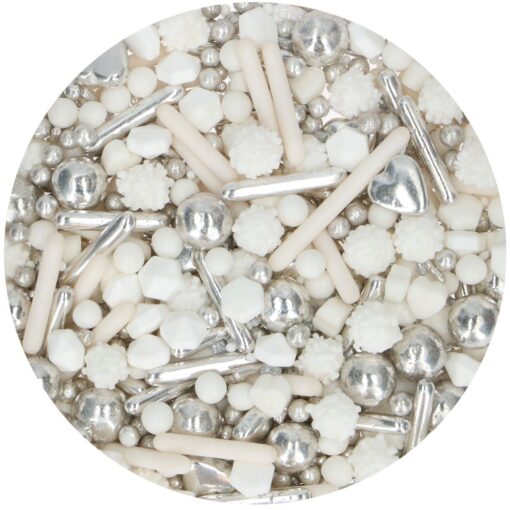 Dekorativni mix FunCakes - Silver Lining 70g - Image 2