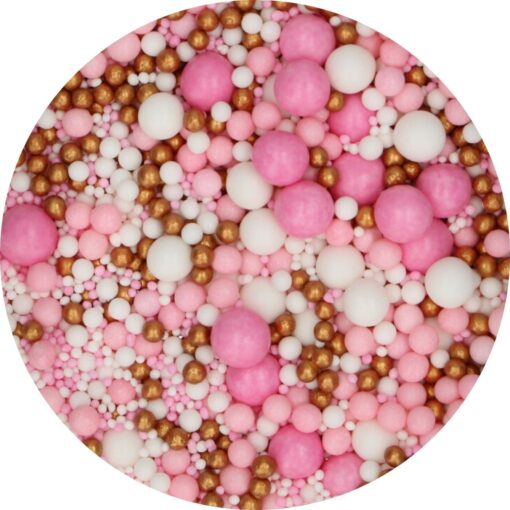 Dekorativni mix FunCakes - Pink Celebration 80g - Image 2