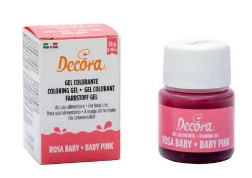 Barva v gelu Decora - roza 28 g