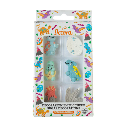 Sladkorna dekoracija - dinozavri (Decora)