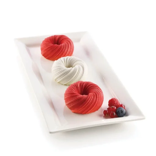 Silikonski model mini pletenina (intreccio), premer 7,5cm, višina 3,5cm Silikomart