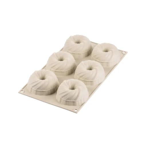 Silikonski model mini pletenina (intreccio), premer 7,5cm, višina 3,5cm Silikomart - Image 3