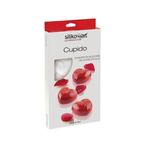 Silikonski model za mini srce in rezalnik Cupido, 15 kom, Silikomart - Image 4