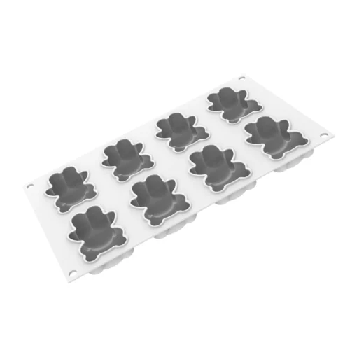 Silikonski model medvedek z rezalnikom (Silikomart) - Image 4