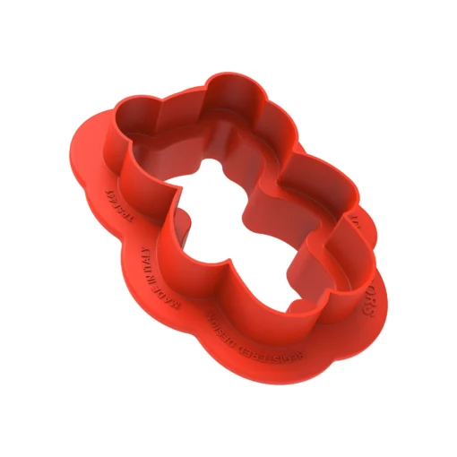 Silikonski model medvedek z rezalnikom (Silikomart) - Image 2