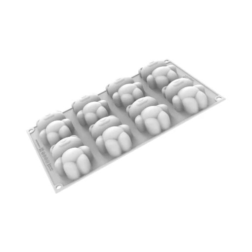 Silikonski model medvedek z rezalnikom (Silikomart) - Image 3