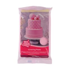 Funcakes fondant za prekrivanje, roza 500g