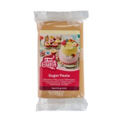 FunCakes sladkorna masa - bleščeča zlata (Sparkling Gold) 250g