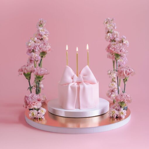 Visoke zlate svečke, 14cm - 12 kosov (PartyDeco) - Image 2