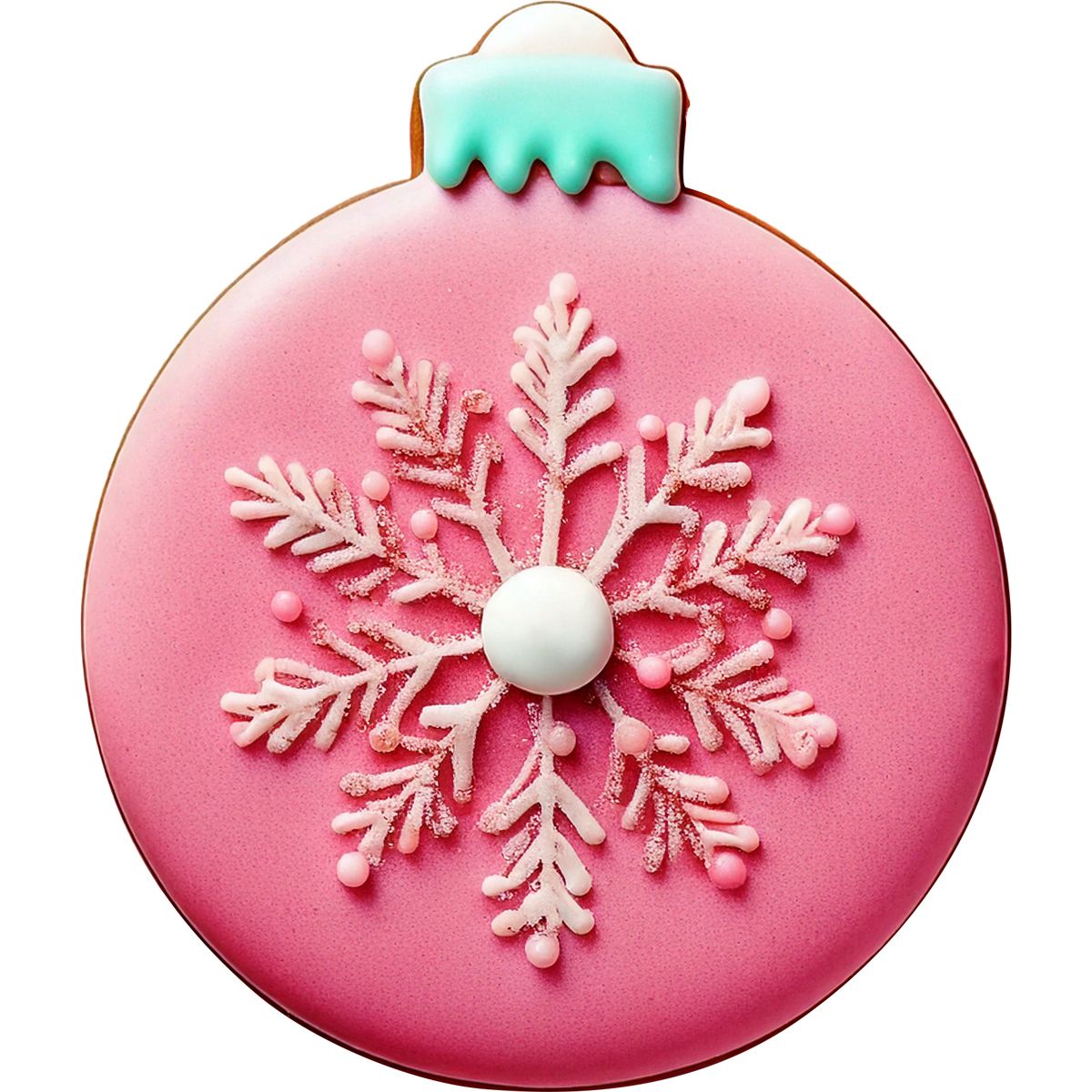 Modelček za piškote - božična krogla 8cm - slika 2