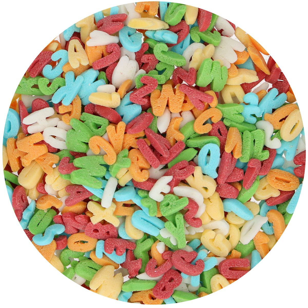 Dekorativne perlice FunCakes - Rainbow Letters 50g - slika 2