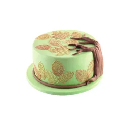 Alternative view of Silikonska podlaga za izdelavo sladkorne čipke listi (Silikomart)