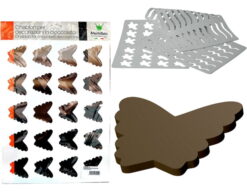 Silikonska šablona - metulj (Martellato)