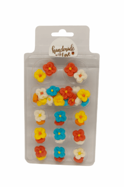 Sladkorna dekoracija vetrnice pisane 80 kos (Todekor)