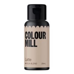 Tekoča barva na vodni osnovi Colour mill latte, 20ml